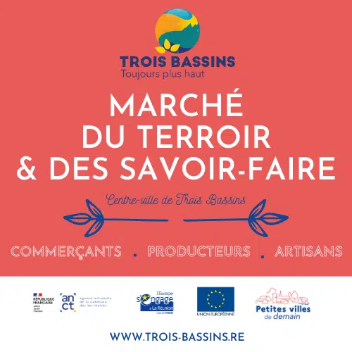Marché du terroir et savoir-faire de Trois Bassins
